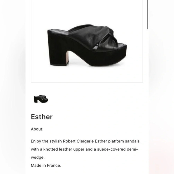 Robert Clergerie Esther size 42 but I usually wear 10/11 - Picture 2 of 7